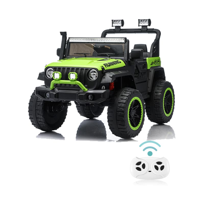 12V 4WD Jeep Ride-On voor kinderen, met afstandsbediening en mp3-speler
