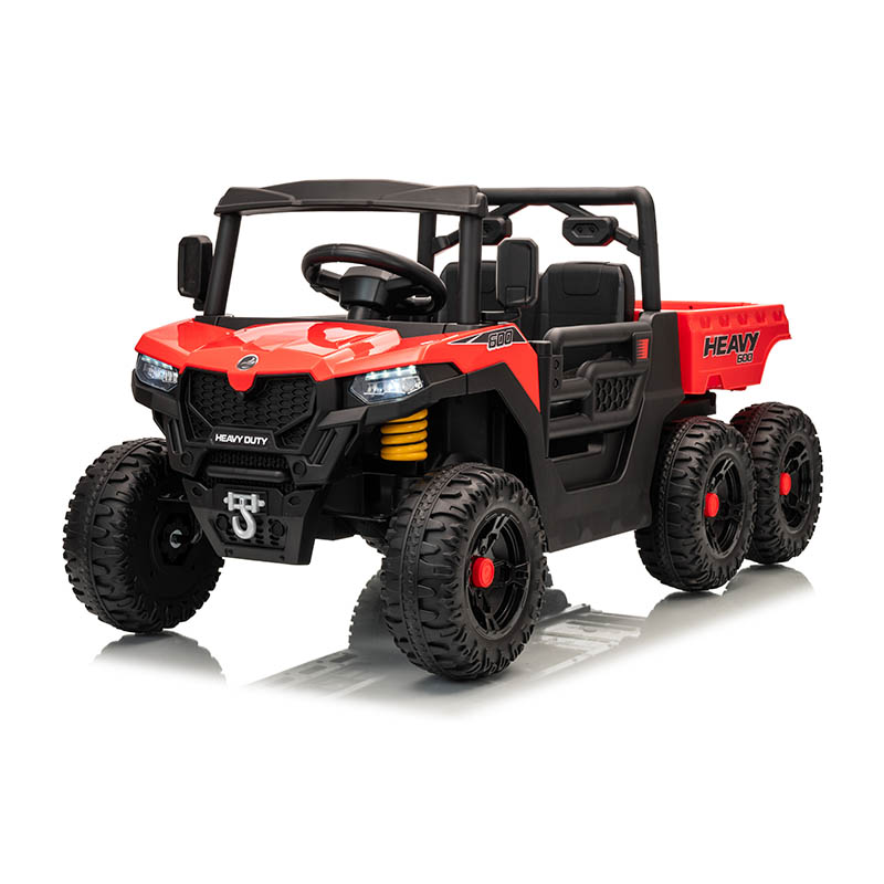 12V batterij 4WD zes wielen loopauto kinderspeelgoed