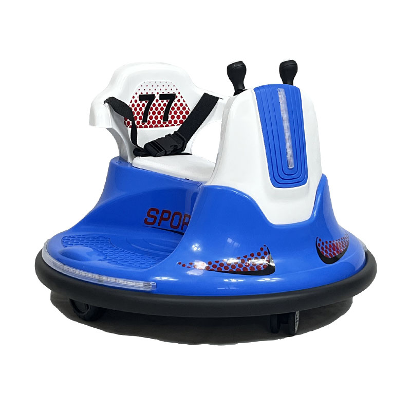 6V elektrische skelter voor kinderen met dubbele aandrijving en 360 ° rotatie