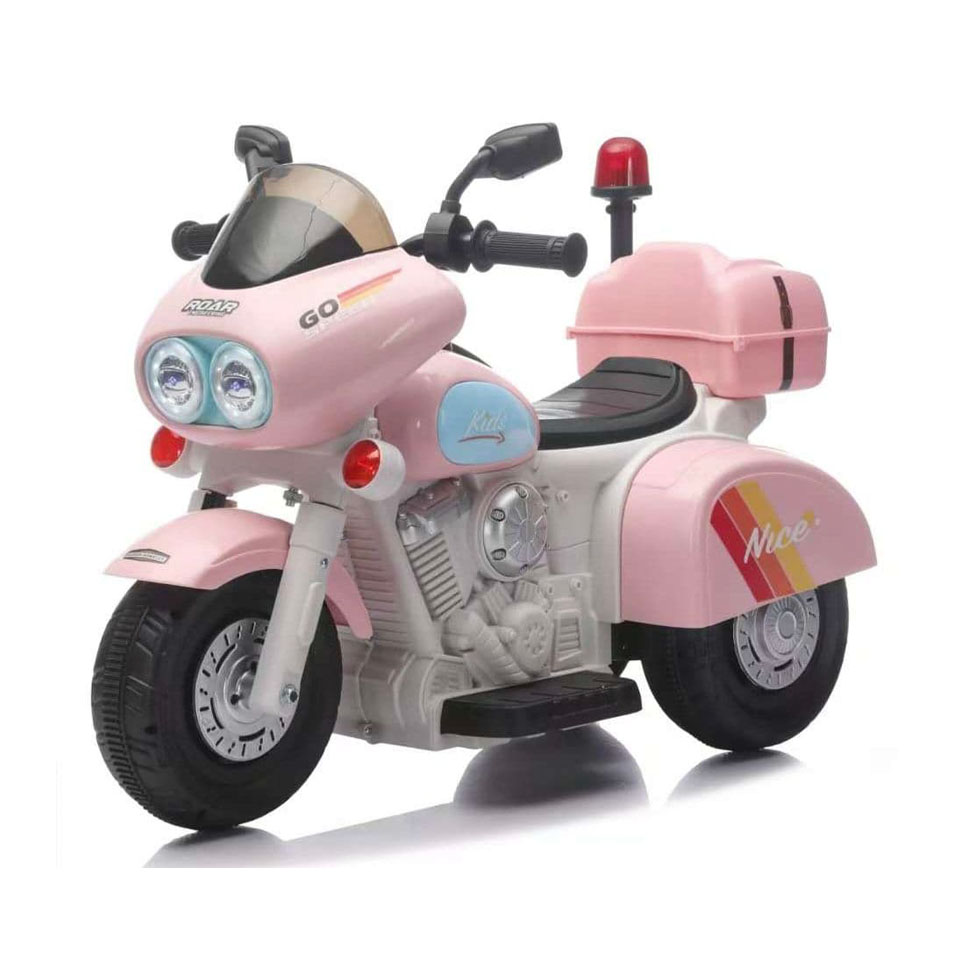 6V kindermotorfiets met MP3- en LED-verlichting