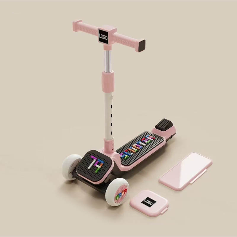 Kinderamusementsscooters Opvouwbaar Lichtgewicht