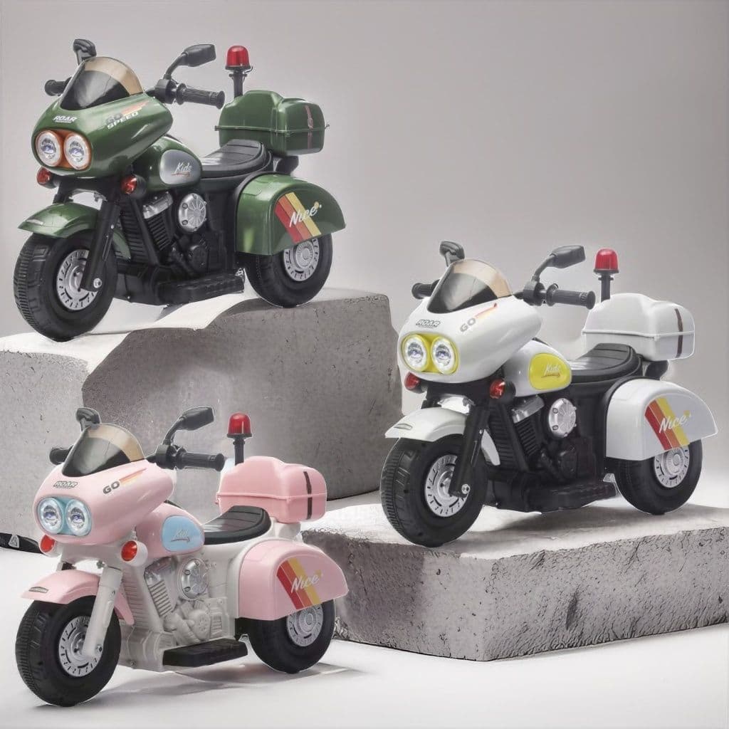 6V Kids Motorbike with MP3 & LED Lights