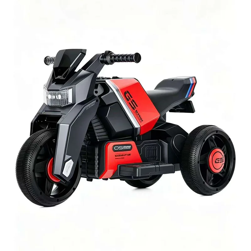 Lichtgroen blauwe 12V elektrische kindermotorfiets