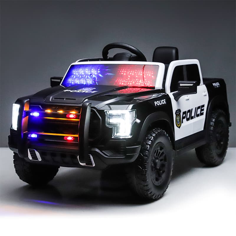 Politieauto voor kinderen van 2-7 jaar oud